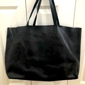Madewell leather tote